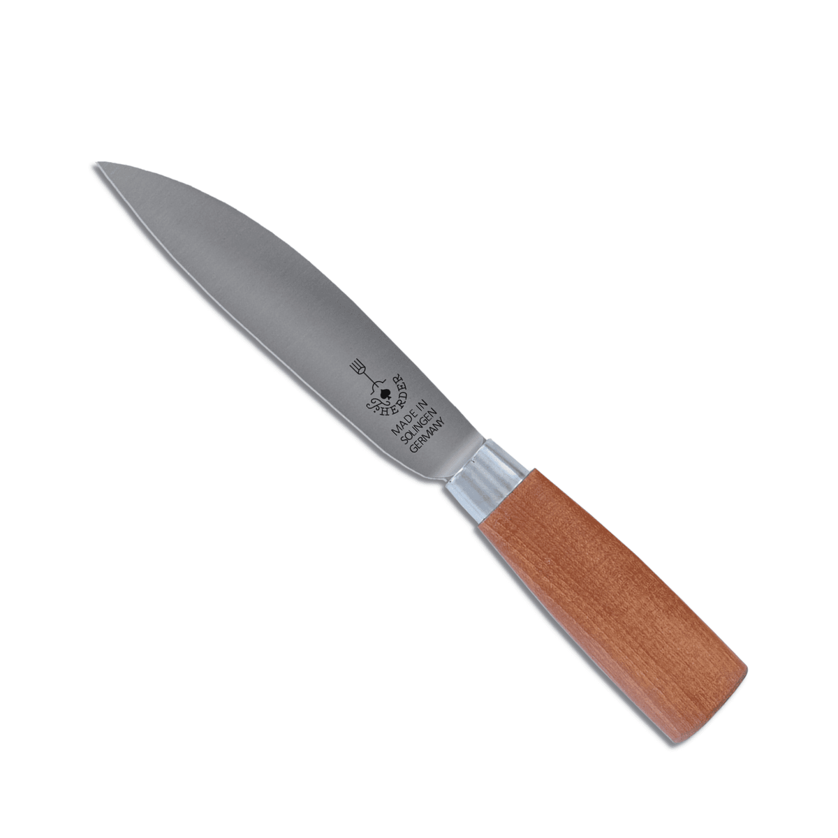 Boschermesser Classic - spitz, Kirschholzgriff / Carbonstahl, 10,5 cm Klinge