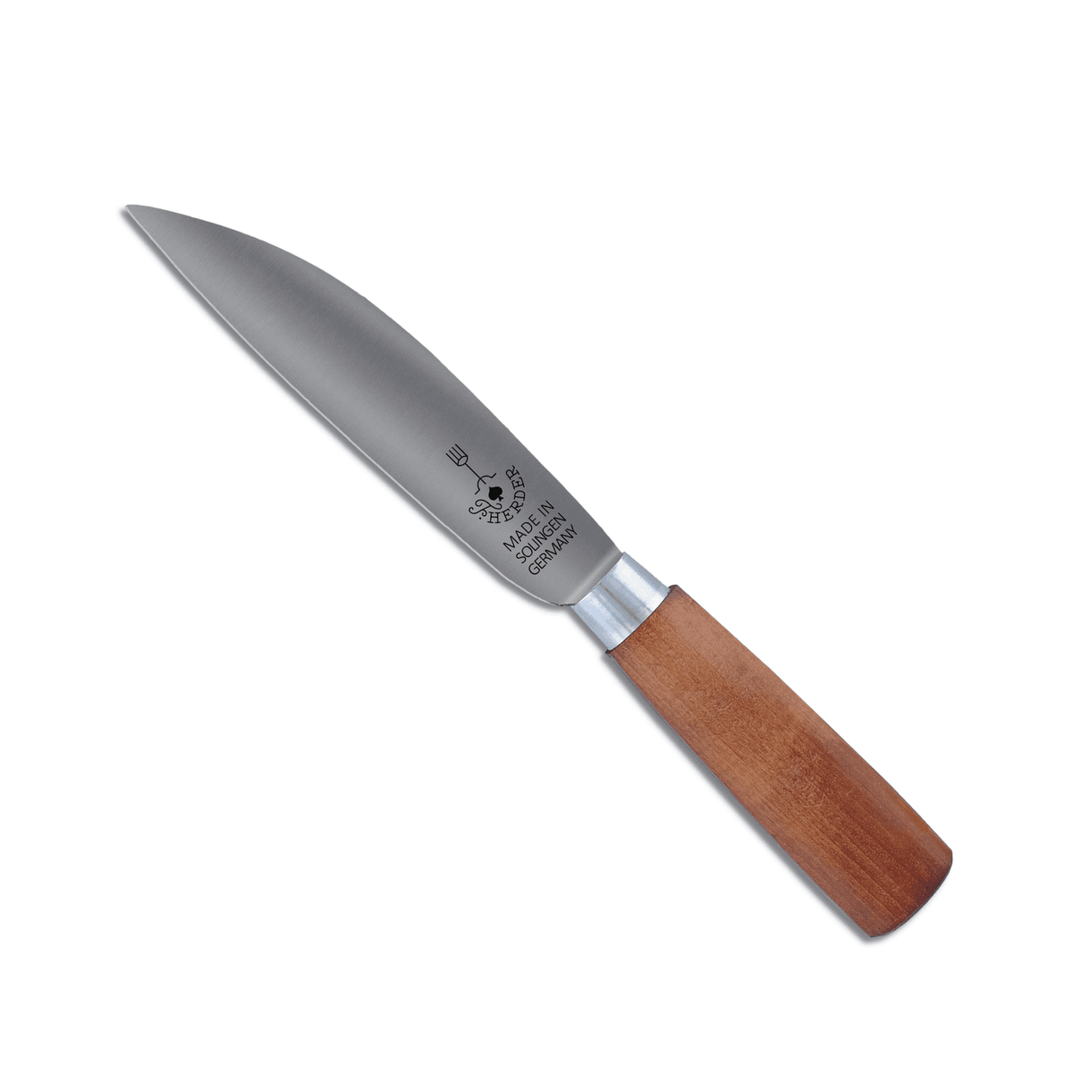 Boschermesser Classic - spitz, Kirschholzgriff / Carbonstahl, 14,5 cm Klinge