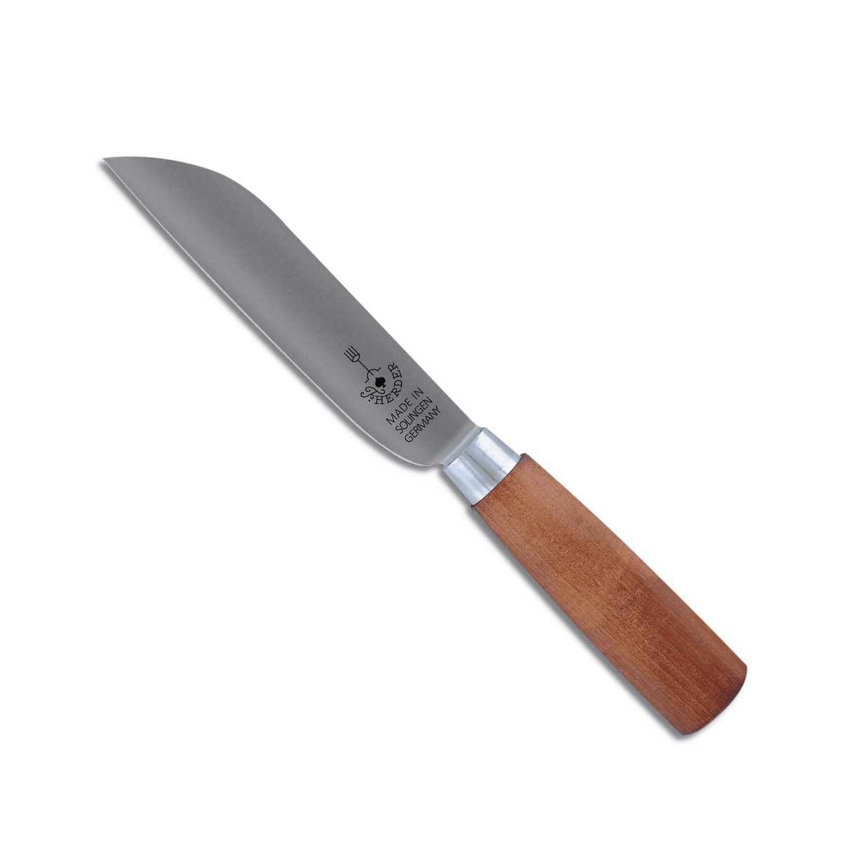 Boschermesser Classic - gerade, Kirschholzgriff / Carbonstahl, 13 cm Klinge