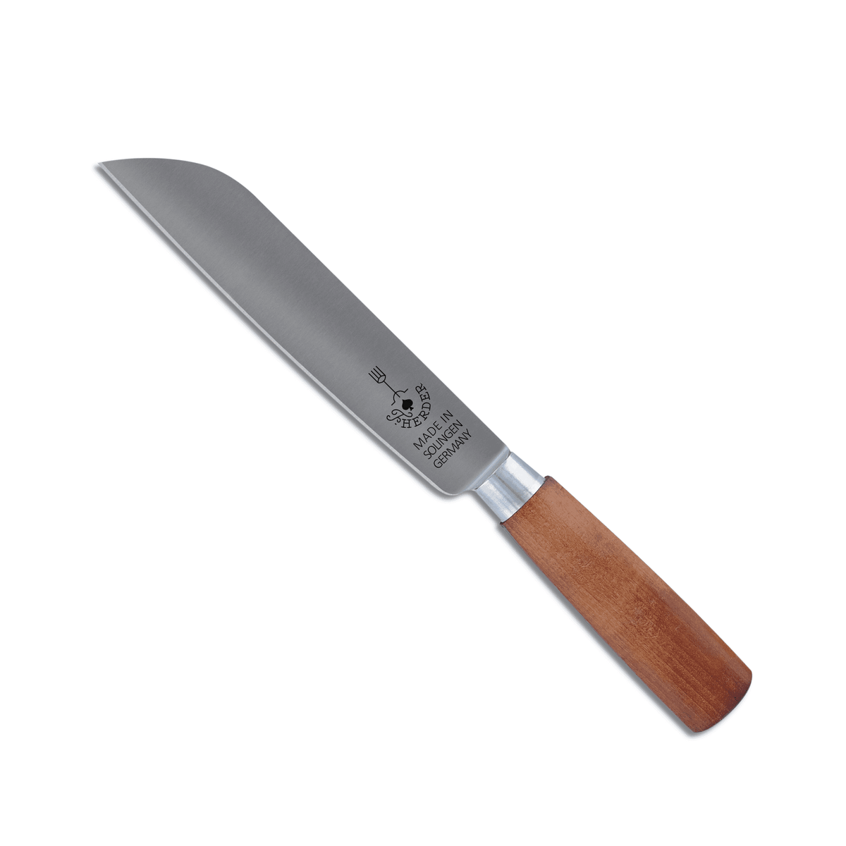 Boschermesser Classic - gerade, Kirschholzgriff / Carbonstahl, 18 cm Klinge