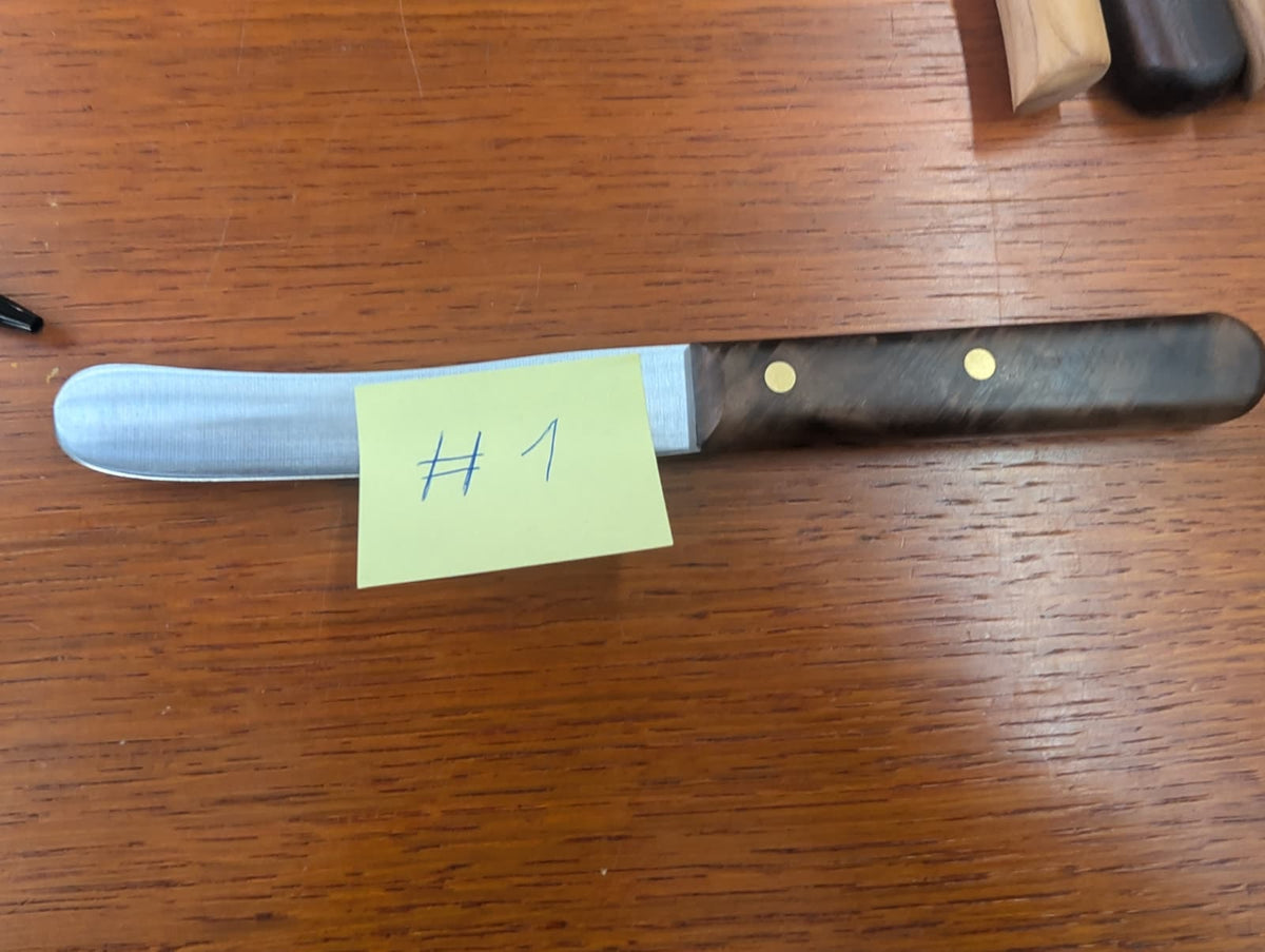 Maserung ist geil: Dein Frühstücksmesser-Unikat