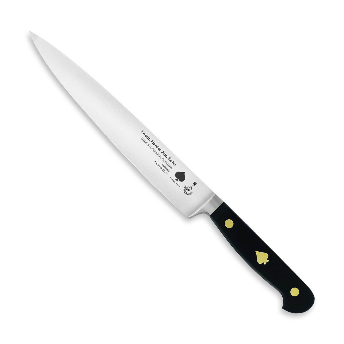 PIKAS MASTER Schinkenmesser mit POM-Griff, 21 cm Klinge