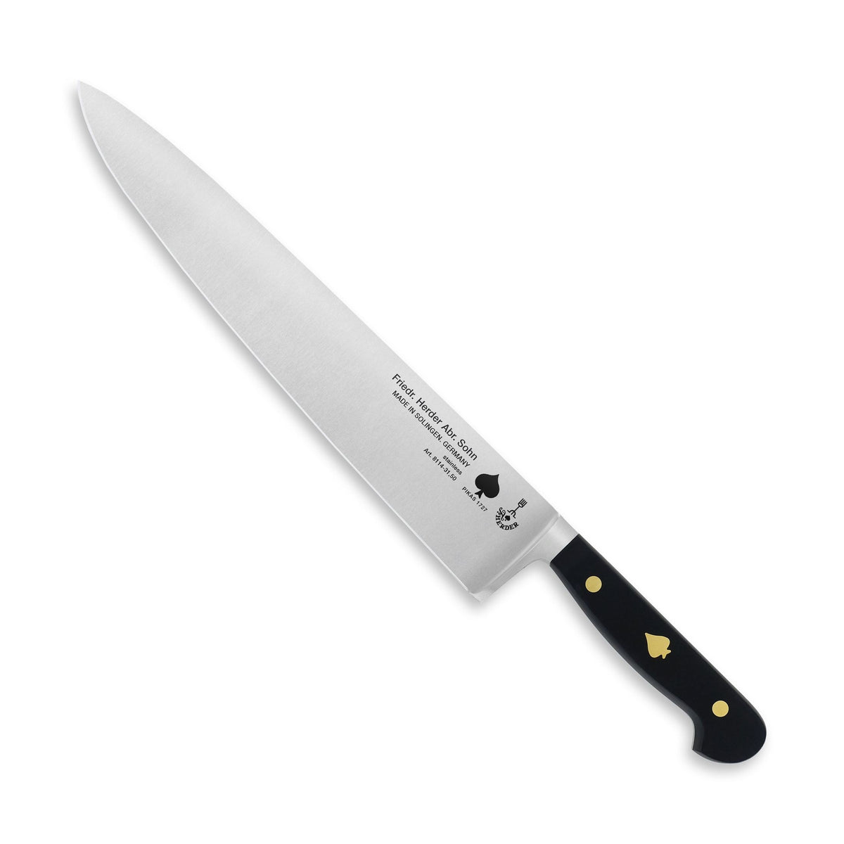 PIKAS MASTER Kochmesser mit POM-Griff, 31,5 cm Klinge