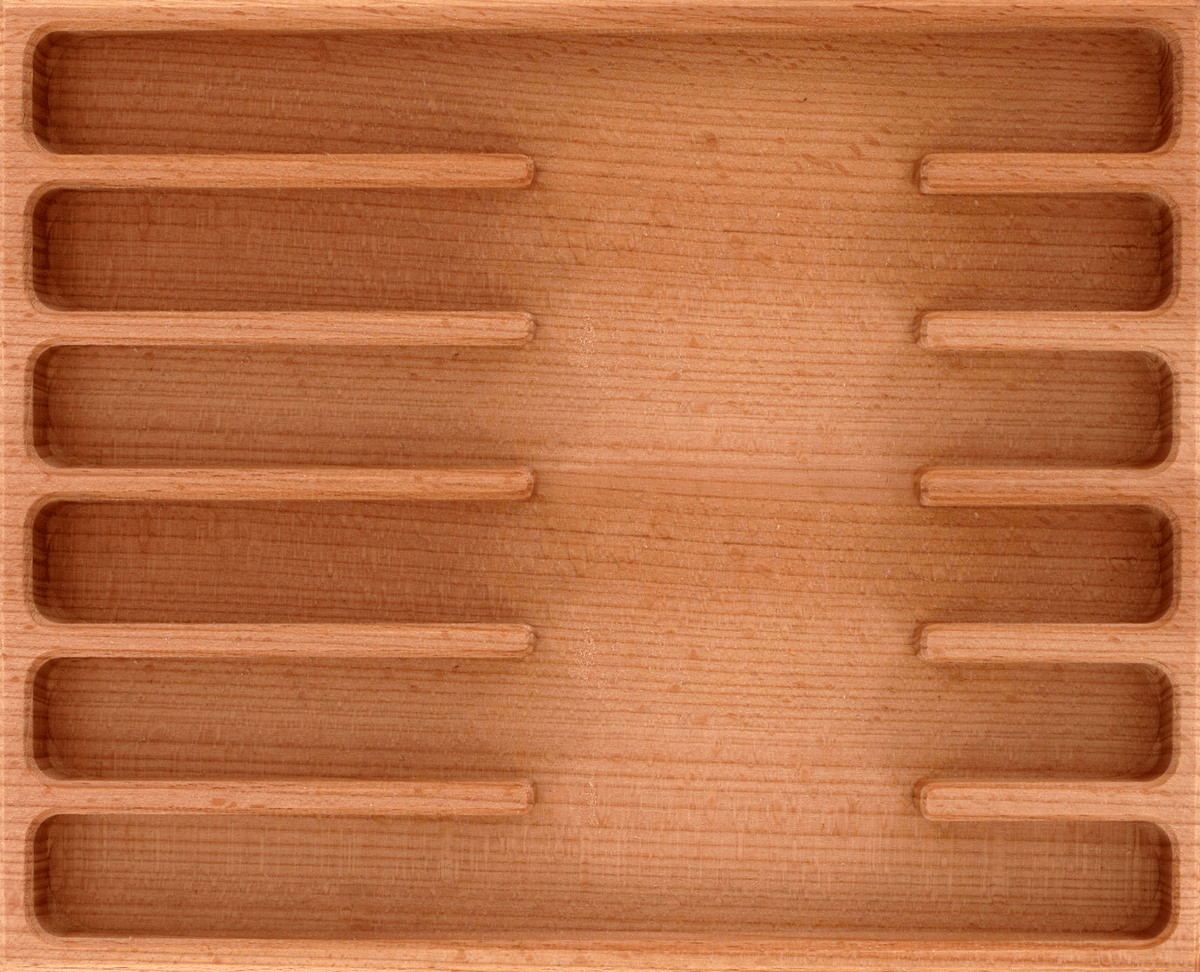 Messeretui aus Holz für Solinger Messer – Ansicht 1