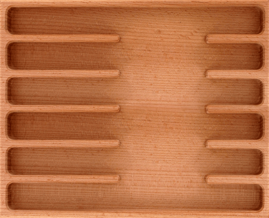 Messeretui aus Holz für Solinger Messer – Ansicht 1