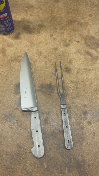 Grillset Klinge & Gabel für Messermacher